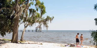 Beaches in Louisiana