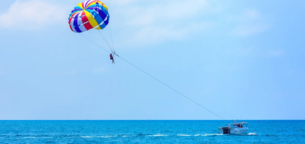 Go Flying On a Parasail