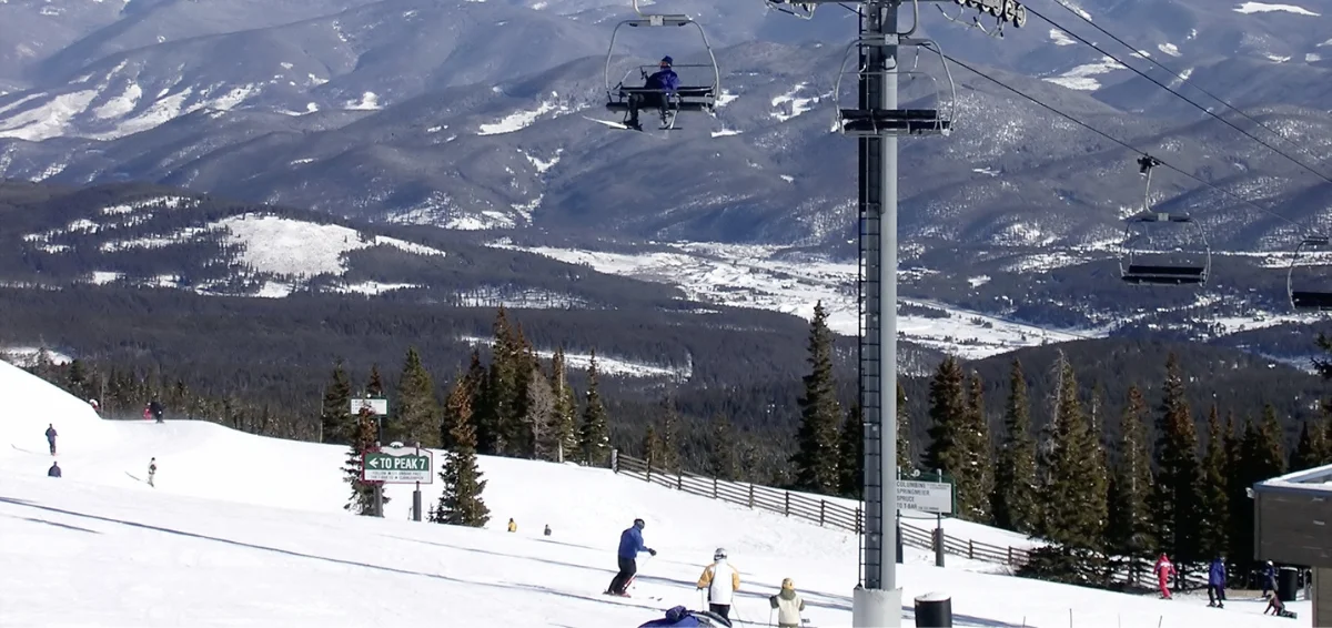 Skiing and snowy mountains make Breckenridge the best getaway