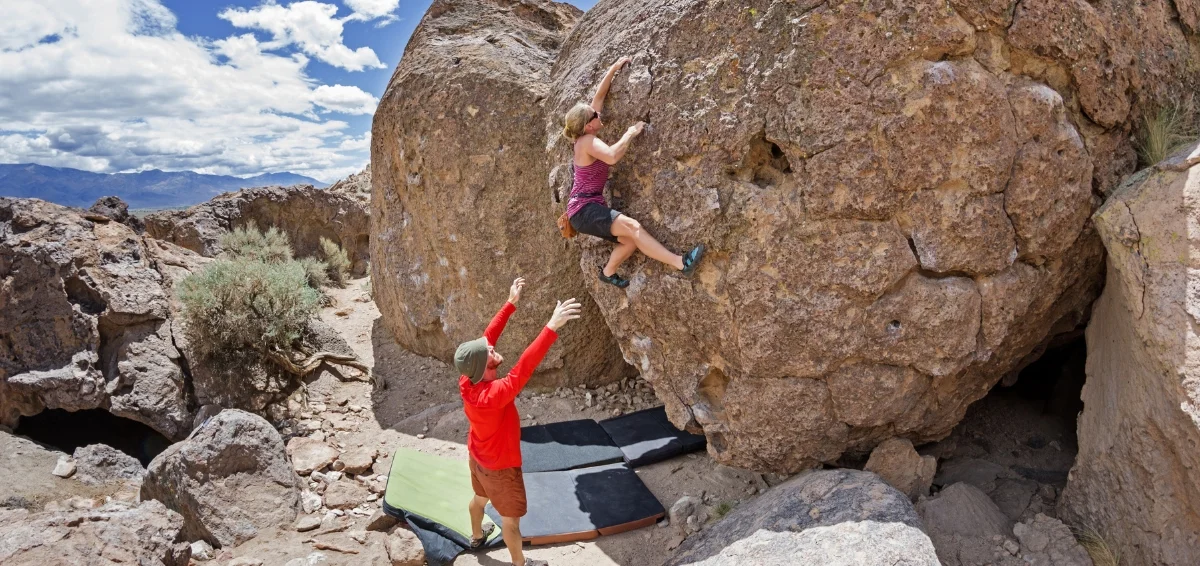 Visit edgy Boulder to climb to the top