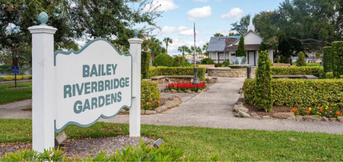 Breathe in fresh air at Bailey Riverbridge Gardens