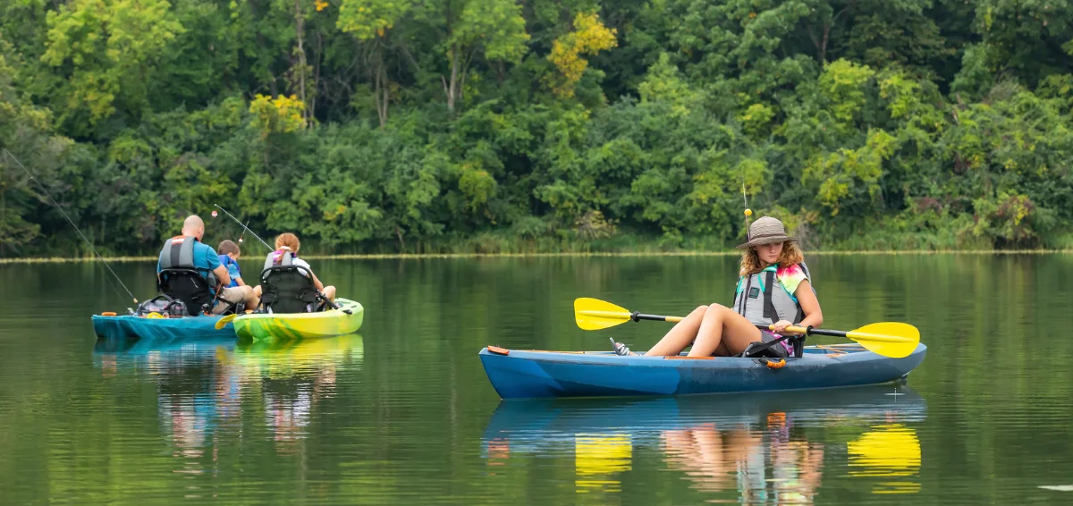 Fish or Kayak on Carters Lake