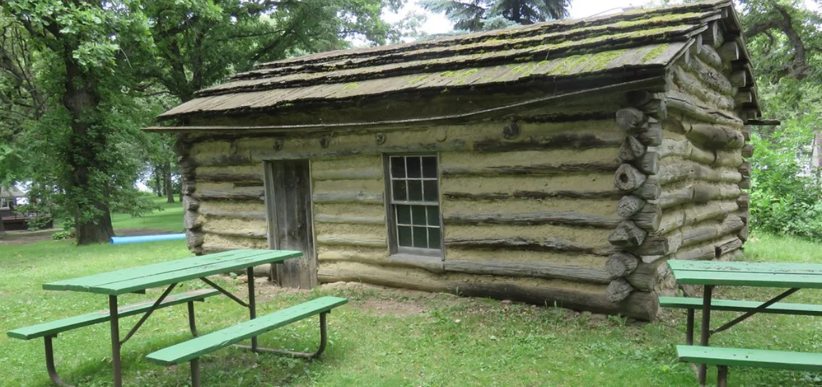 Learn about Tragic History at Abbie Gardner Sharp Cabin