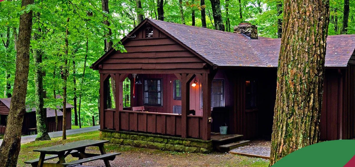 Pipestem Resort State Park Cabin