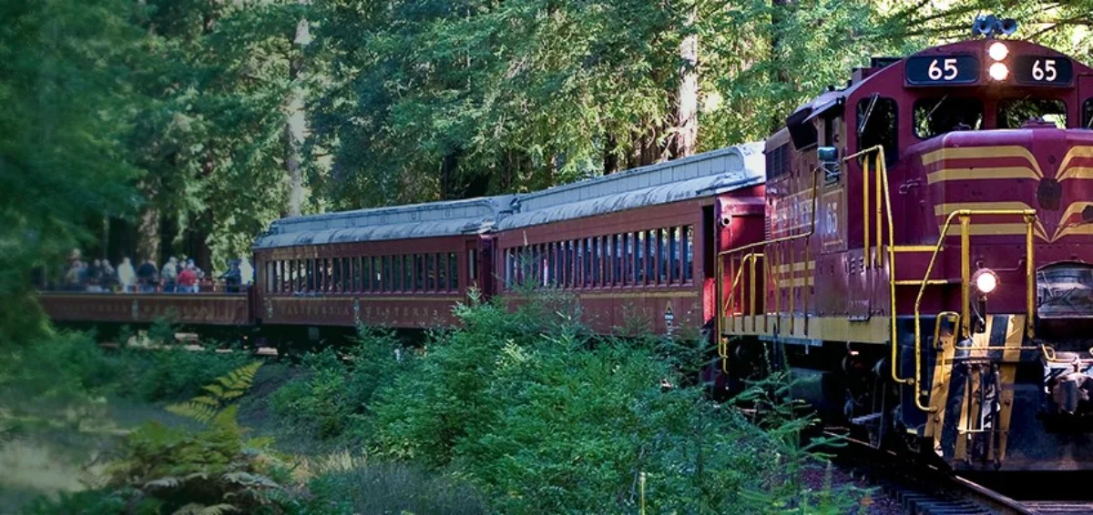 Ride the Skunk Train