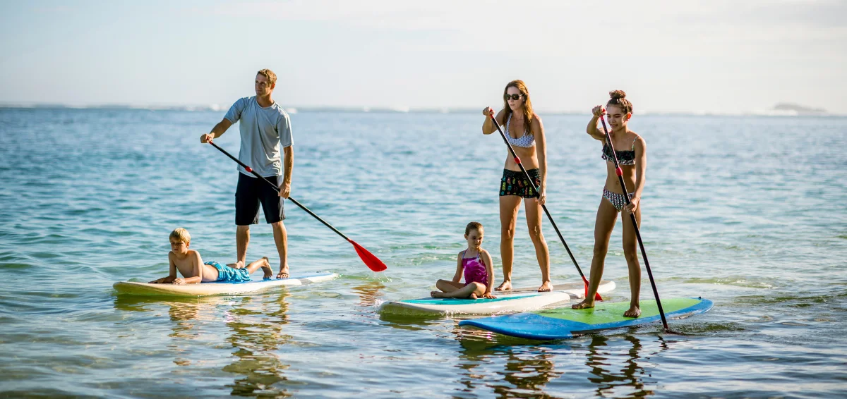 Surfing and Paddleboarding