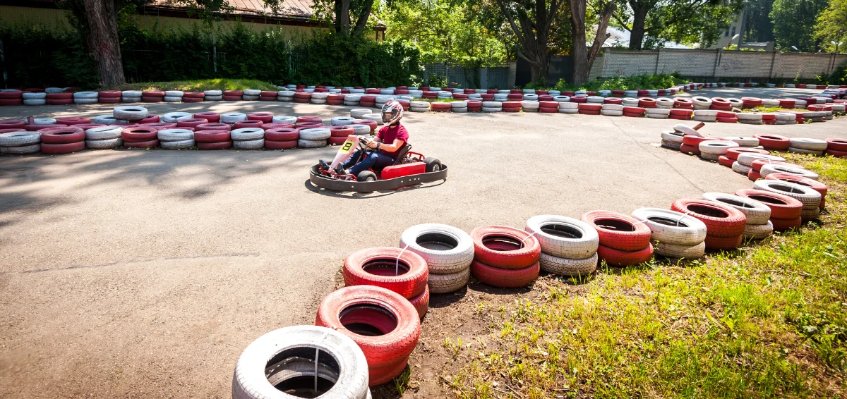 Try go-karting in Ocean Isle Beach Super Track