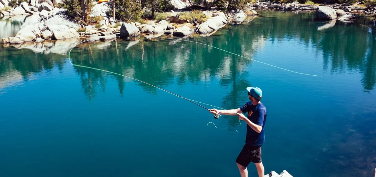 Fishing at Lake Logan State Park