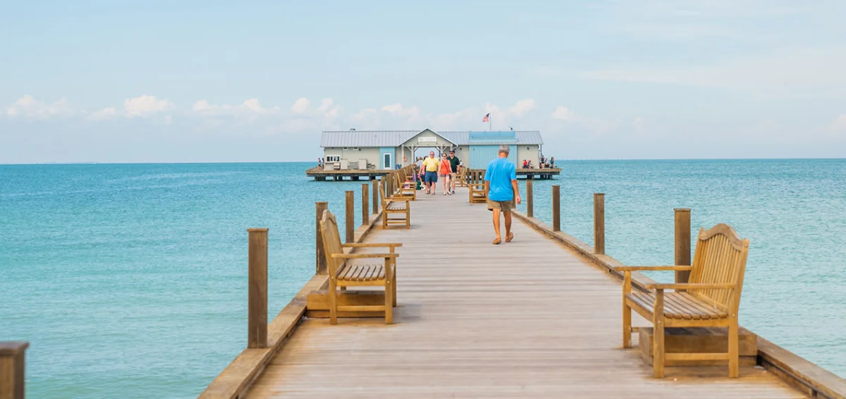 Have a Relaxing Walk at Coquina Baywalk