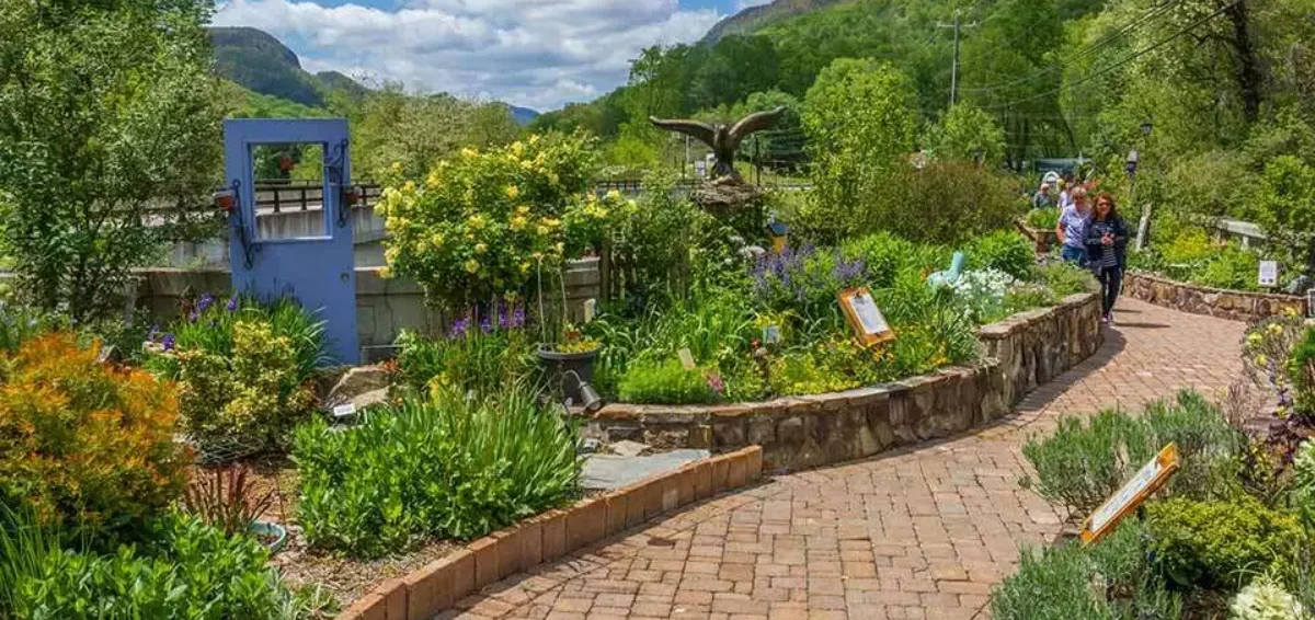 Lake Lure Flowering Bridge