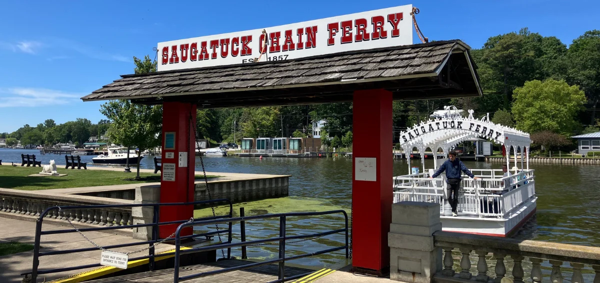 Saugatuck Chain Ferry