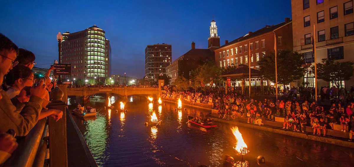 Unwind at Waterfire