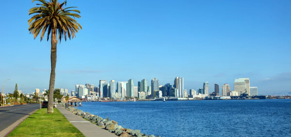 Bike Along San Diego Bay Walk