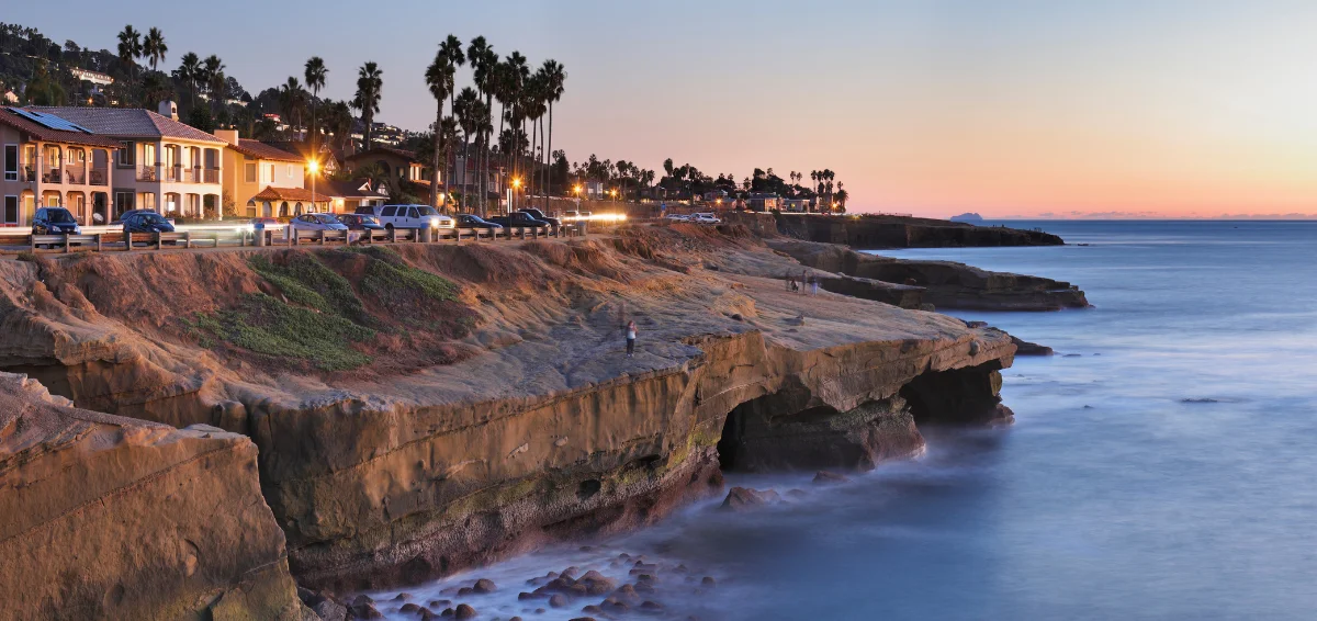 Witness the Changing Colors at Sunset Cliffs Natural Park