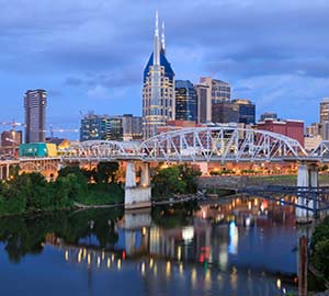 Nashville Attraction: John Seigenthaler Pedestrian Bridge