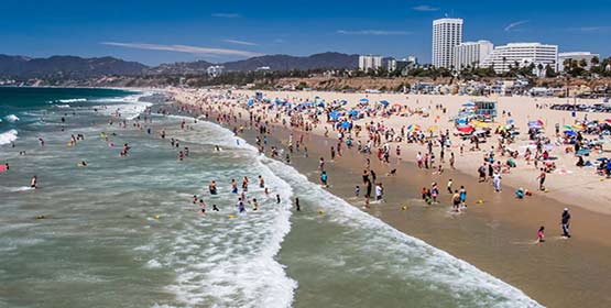 Santa Monica State Beach -Best Beaches Destinations in the US