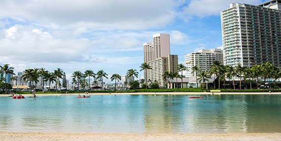Waikiki Beach -Best Beaches Destinations in the US